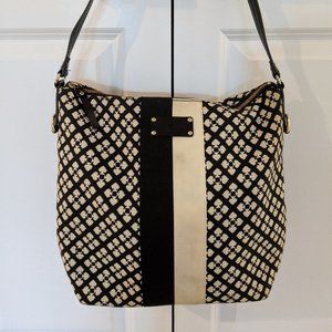 Kate Spade Purse Black and White
